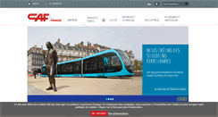 Desktop Screenshot of caf-france.net
